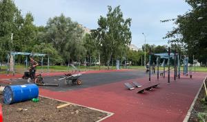 В Калининском районе появится новая спортплощадка для школьников