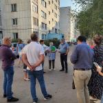 Марат Васимов встретился с жителями дома по улице Левитана