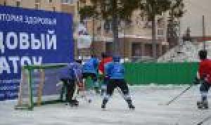 Молодежная общественная палата организовала хоккейный турнир