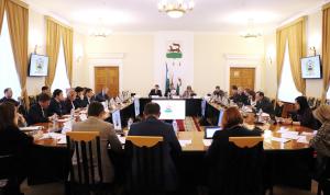 Депутаты готовятся к очередному заседанию городского Совета Уфы