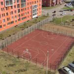 В Демском районе Уфы появилась универсальная спортивная площадка