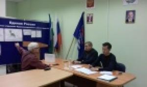 Депутат Совета городского округа город Уфа Марат Ахмадуллин провел прием граждан 