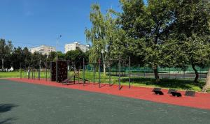 В лицее № 60 завершили обустройство новой спортплощадки