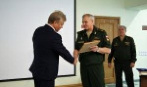 Валерий Трофимов отмечен грамотой руководства Центрального военного округа