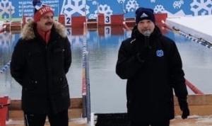 Павел Васильев принял участие в церемонии открытия Чемпионата РБ по зимнему плаванию