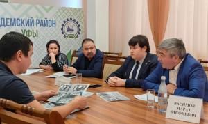Марат Васимов провёл депутатский приём в Дёмском районе Уфы