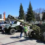 В память о Победе: техника фронтовых лет в Уфе