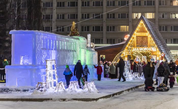 Главные ледовые площадки Уфы