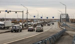 На мосту через Белую изменится выезд из Уфы На мосту через Белую изменится выезд из Уфы