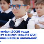 Школьная форма по новым стандартам 