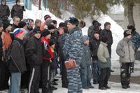 Полицейские кинологи принимают гостей