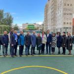 Депутаты городского Совета Уфы участвовали в приемке спортивной площадки
