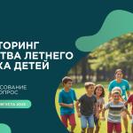 Завершается опрос о работе летних лагерей